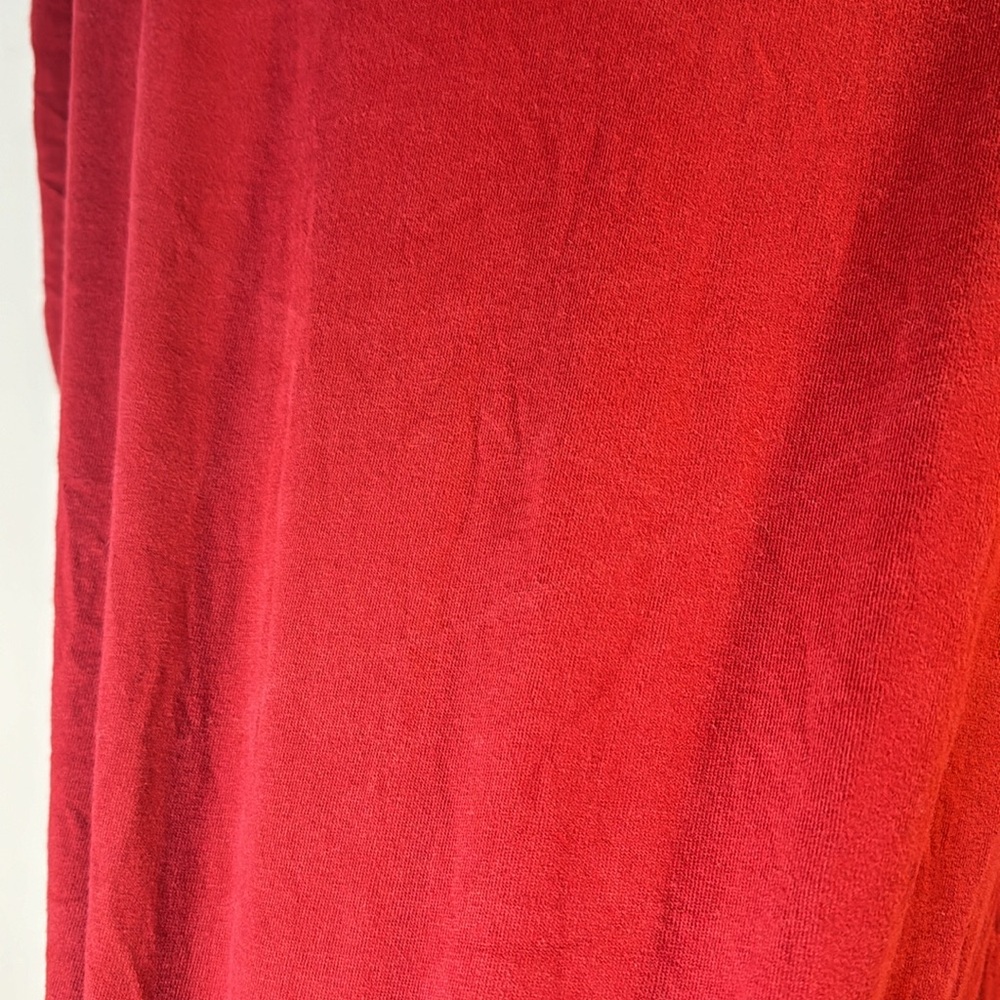 Brick red long sleeve tee shirt - Picture 5 of 10